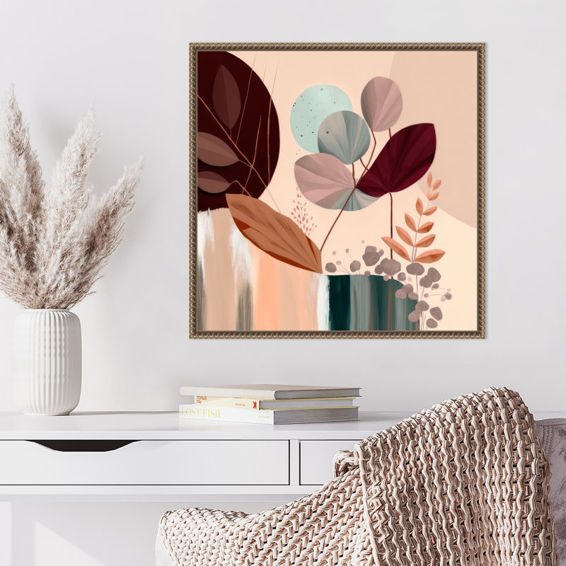 «Celeste Complement» par Wrenn, reproduction d'art sur toile encadrée, H 22 po x l 22 po