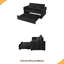 Lit escamotable 3-en-1 avec dossier inclinable et coussins en velours. Convient aux salons, chambres à coucher-548235930-548235925