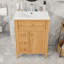 Meuble-lavabo en bois avec lavabo, 2 tiroirs à fermeture en douceur et 1 porte à fermeture en douceur-477316102-477316152
