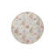 Tapis décoratif vert à motif floral-574887648