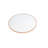 Frosted Glass End Table