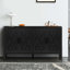 Buffet décoratif 4 portes avec tablette réglable et buffet en bois
