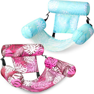 Inflatable Pool Floats Adult,2 Packs Floating  Chairs, Up Pool Noodles For Adult Heavy Duty,Floating Chair For Party Summer Water Beach Lake Fun