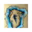 Gold And Teal Geode by Antuanelle - Floater Frame Painting on Canvas-727752471-727752468