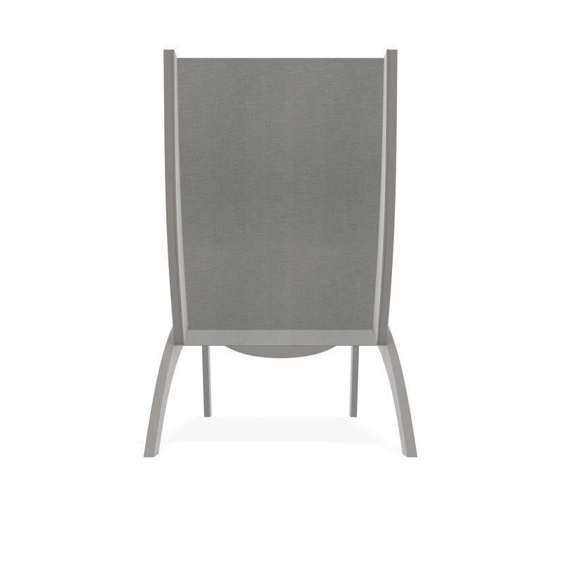 Méridienne empilable Dune Sling, Alliage, Gris chaud