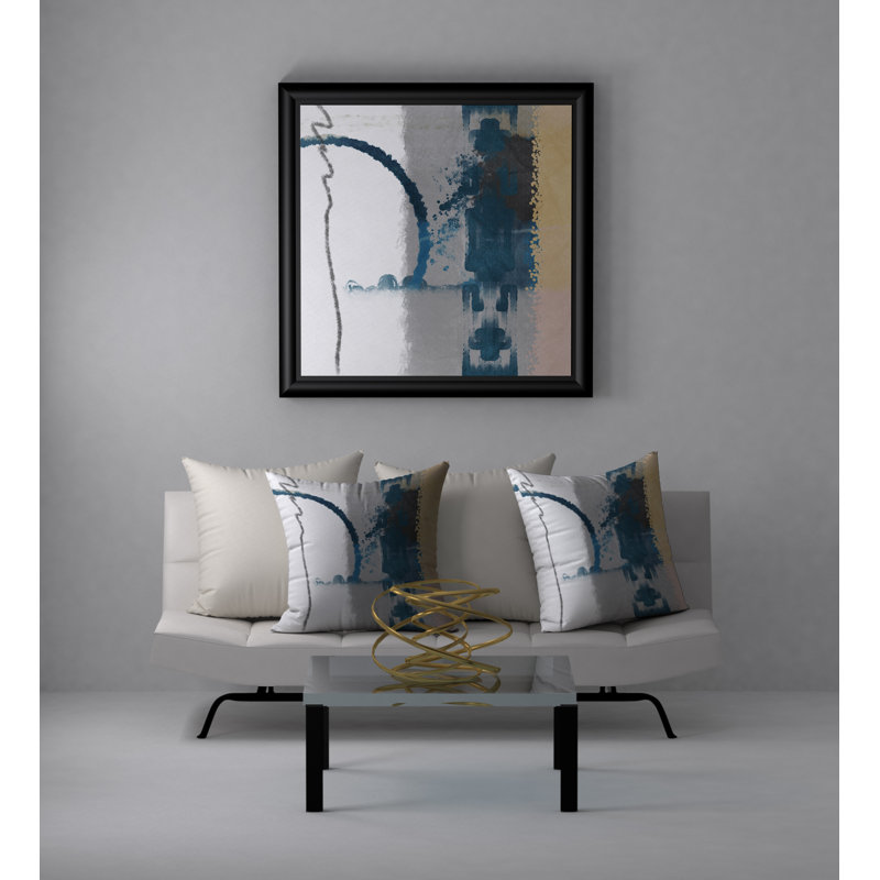 Housse de coussin carrée/insert desire, 18 po x 18 po