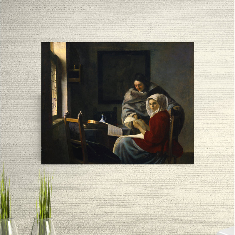 Johannes Vermeer - Wrapped Canvas Print, 101cm H x 152cm W