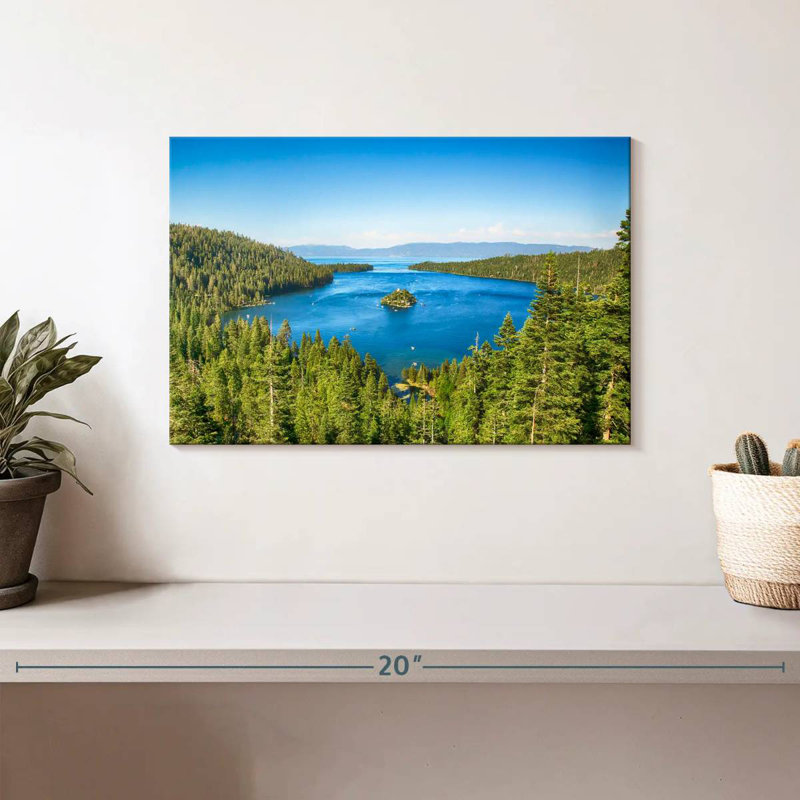 Alvord, vue panoramique sur Emerald Bay, H 8 po x l 12 po