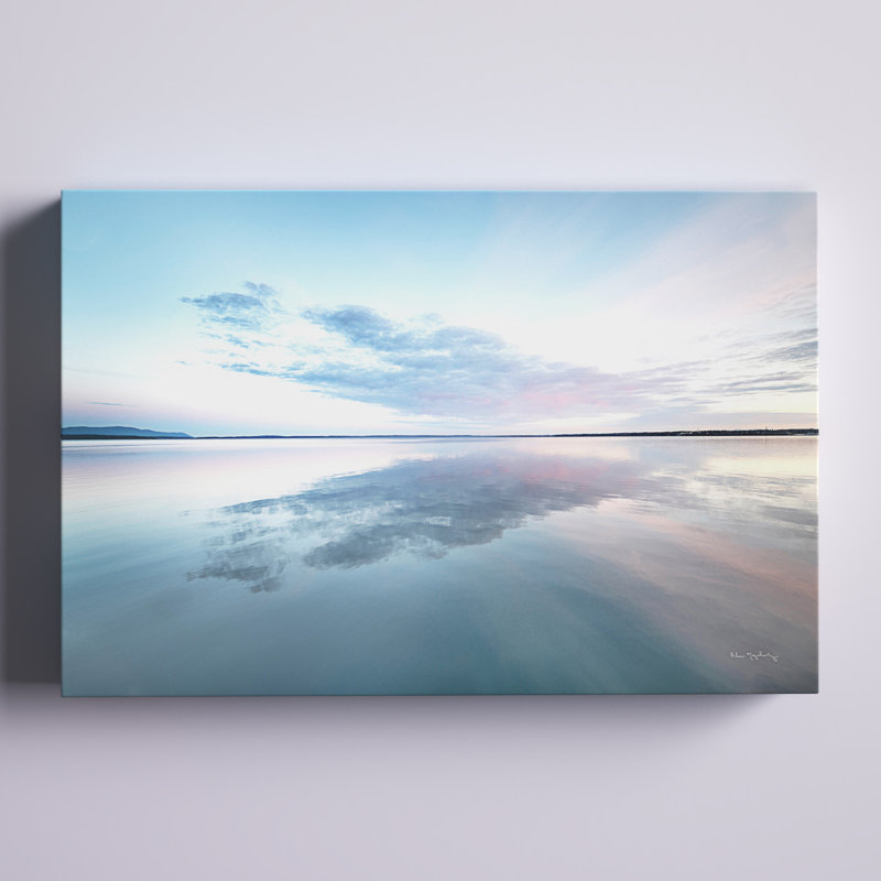 Bellingham Bay Clouds Reflection I - impression, H 8 po x l 12 po