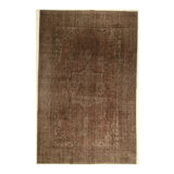 Handmade Cotton and Wool Abstract Area Rug