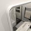 Miroir de salle de bain polyvalent à DEL à intensité variable avec commandes tactiles avancées et technologie antibuée-1302797803-1302797801