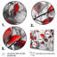 «Red Grey Leaves On Tree IV», reproduction d'art sur toile-685976409-685976400
