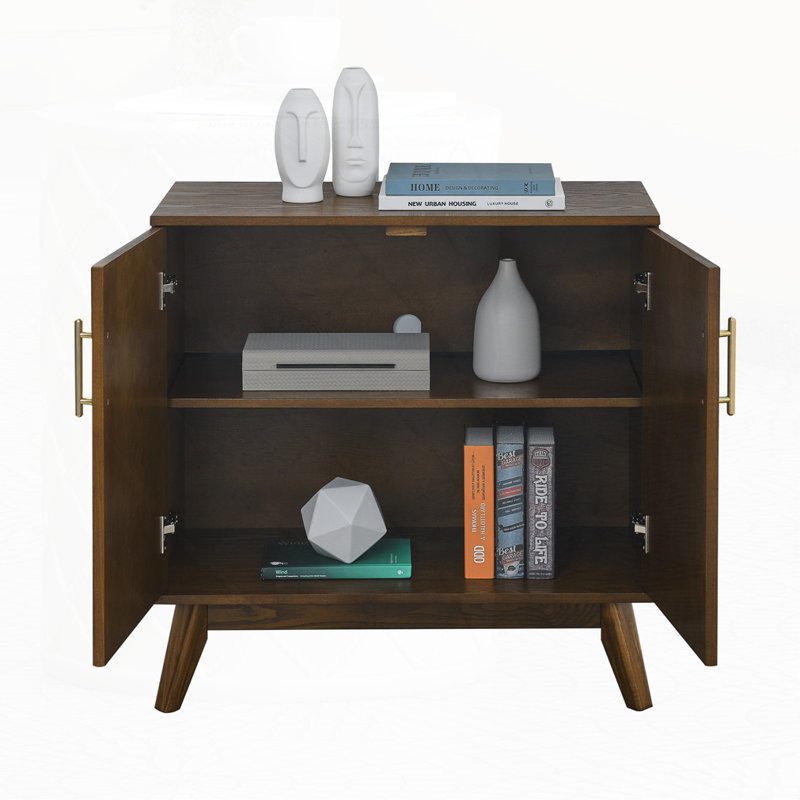 Buffet Mid-Century, Noyer