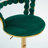 Wardat Set of 2 Bar Chair with Golden Iron Tube Legs-621410229