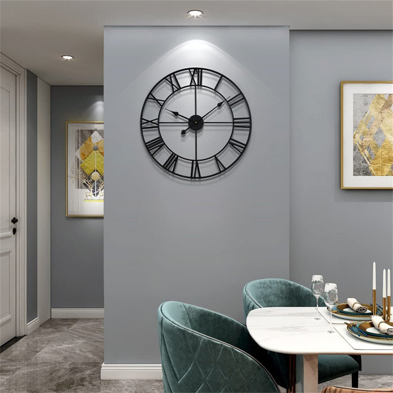 Batelov Skeleton Wall Clock, 47 Cm