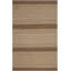 Tapis en laine / coton tissé à la main Cruz / brun / beige-980556092