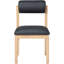 Chaise rembourrée en cuir Frakes Vegan-312856505-312856486