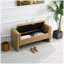 Banc de bout avec accoudoirs et rangement Modern Teddy Bed-1695599884