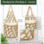 Jardinières murales 2PK pour plantes d'intérieur, support à plantes en macramé | Pot mural, support à plante, pot suspendu-182985646