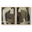 «Retro Form Collage I», reproduction encadrée de qualité supérieure - prête à être accrochée - aucun clou requis-1996638761-1996638764