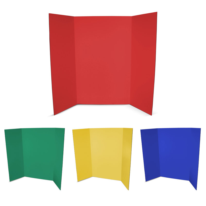 Présentoir autoportant Flipside Products, Blanc
