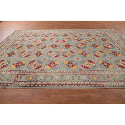 Tapis à motif géométrique Kazak