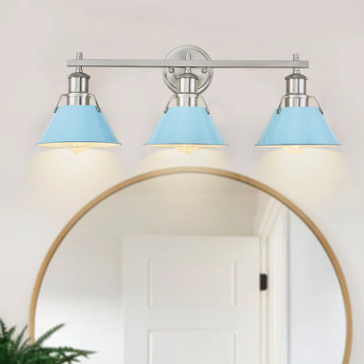 3-Light 27 inch Bathroom Vanity Light