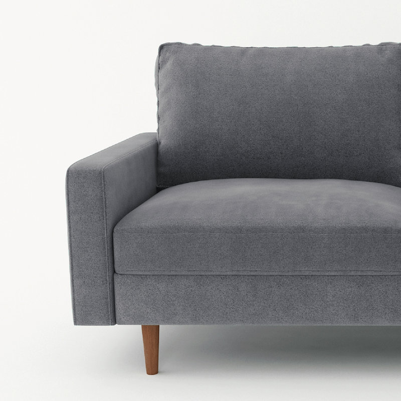 Fissington 57.75'' Square Arm Upholstered Loveseat