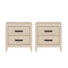 Ensemble de 2 tables de chevet Modern Modern