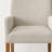 Kirjak 34" H Stain Resistant Linen Dining Armchair -1900402935
