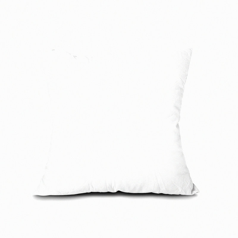 LightweightSoft Down Alternative Pillow Insert - Machine Washable Sham Stuffer - Decorative White Throw Pillow - Square Insert
