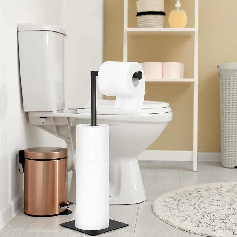 Porte-papier hygiénique sur pied