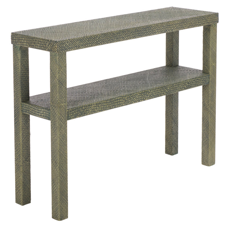 Apis Console Table, Turquoise
