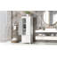 Grande armoire de rangement avec deux tiroirs pour salle de bain / bureau, blanc-1390647502