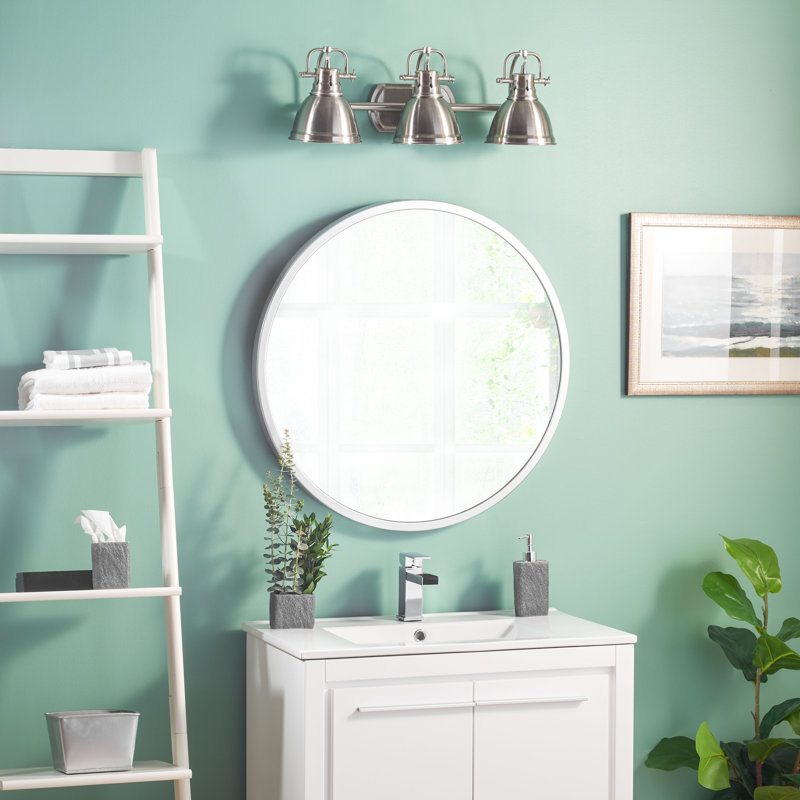 Sabrina 3 - Light Dimmable Vanity Light, Brushed Nickel