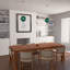 Modern Indoor Pendant Light – Ribbed Globe Glass Shade Ceiling Light for Kitchen-605187744