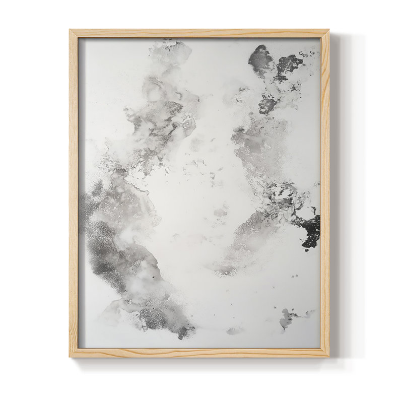ABSTRACT Series DCCCXXVII Framed Print - Solid Wood, 11" H x 9" W