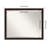 Maya Beveled Framed Wall Mirror-119711156-119711152