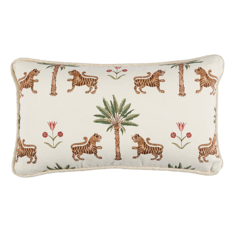 Tiger Lumbar Pillow Cover & Insert