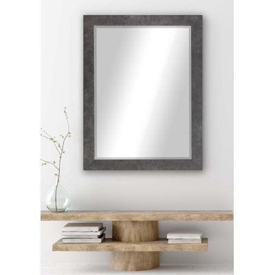 Engineered Wood Flat Wall Mirror