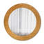 Huldar Glass Flat Wall Mirror