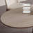 Simple Beige Rock Slab Oval Dining Table-1598092754