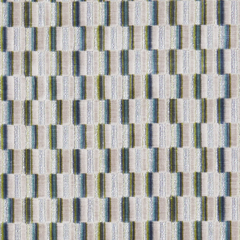 Kaleidoscope Cubis Fabric, Peacock