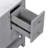 36" Bathroom Vanity With Sink Combo, One Cabinet And Three Drawers, Solid Wood And MDF Board-104923133