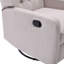 Chaise berçante inclinable, chaise berçante pivotante à 360 degrés, fauteuil oscillant-1843868070