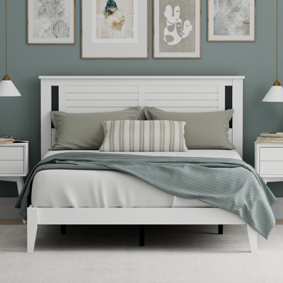 Canton Solid Wood  Platform Bed