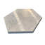 Carreau de marbre hexagonal naturel poli pour mur et cheminette, 1 boîte de 12 pièces