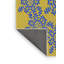 Tapis bleu/jaune à motifs-1449984169