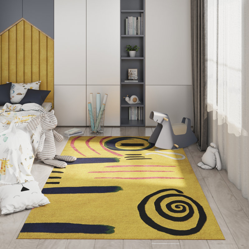 Tapis moderne touffeté à la main fabriqué à la main pour la chambre