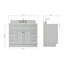 Ensemble de meuble-lavabo simple 43 po Partham-67491833